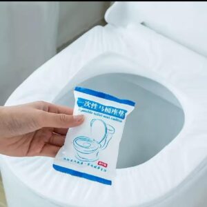 10pcs Portable  disposable Toilet Seat Cushion Paper