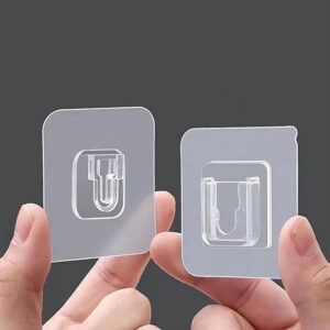 Self adhesive double sided hooks
