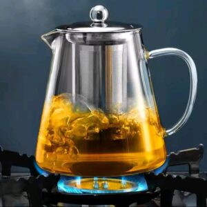 Borosilicate Tea decanter with infuse